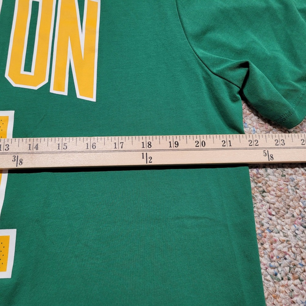 Nike Boston Celtics Shirt Mens XL Green Dri-FIT Kyrie Irving NBA AO0873-313 - Picture 11 of 16